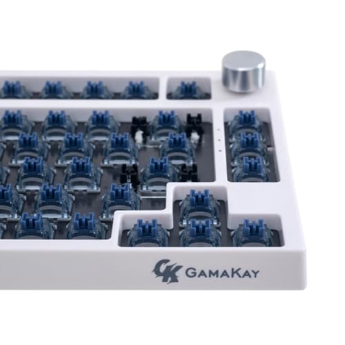 GK GAMAKAY Pegasus Quiet Keyboard Switches, 5-Pin Tactile Switches, Pre-Lubricated, Custom Switch Set with Dustproof Stems, Compatible with MX Mechani