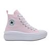 Converse Chuck Taylor All Star Move New Found Bloom Comfortable Lace-Up High-Top Canvas Shoes Unisex sneakers A15857C