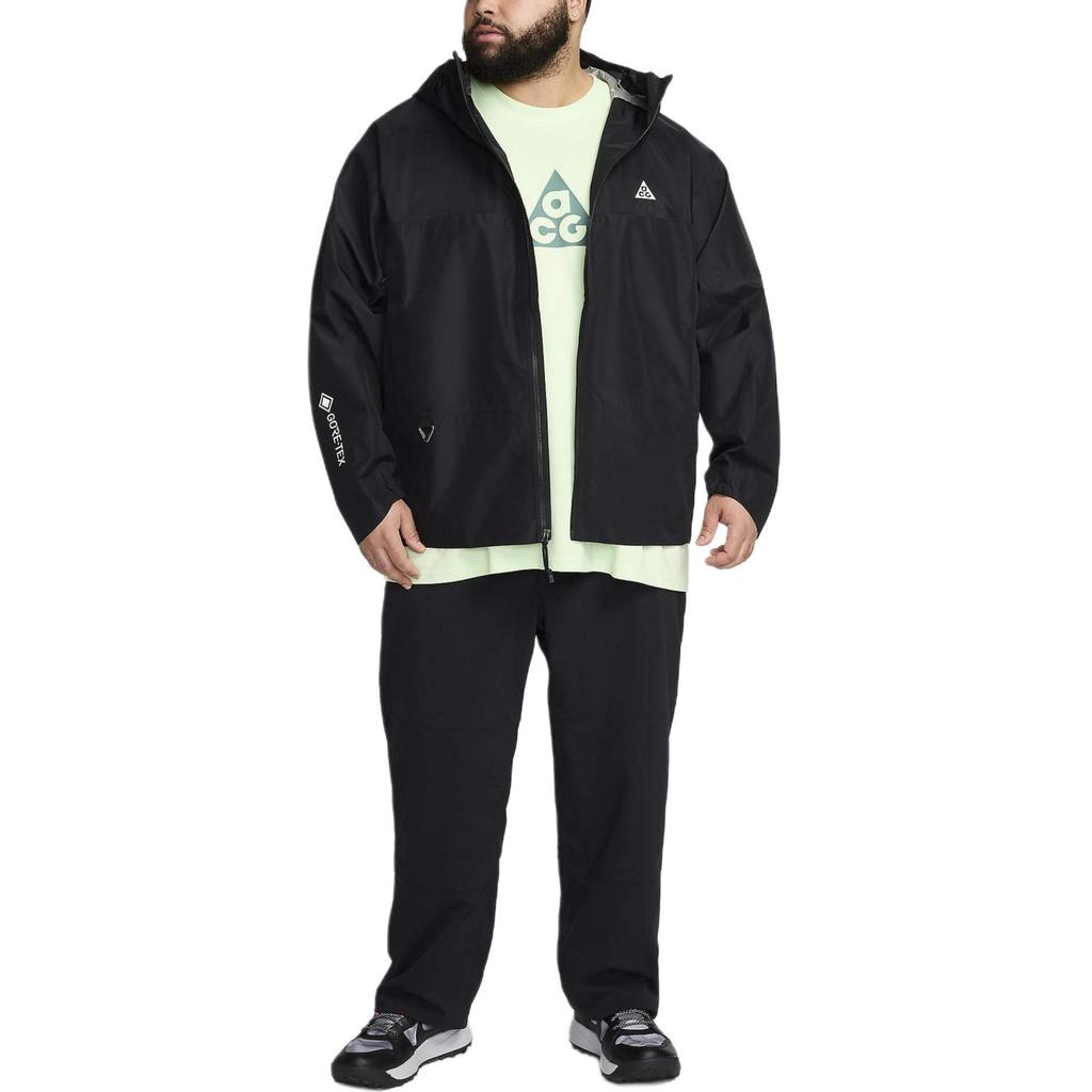 Nike ACG Series UV Protection Hiking Solid Color Comfortable Soft Knitted Sports Pants Men bottoms Black FN2450-010