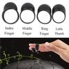 Drum Finger Sleeve Knocking Playing Cover for Percussion Instrument Accessories 4 PCS