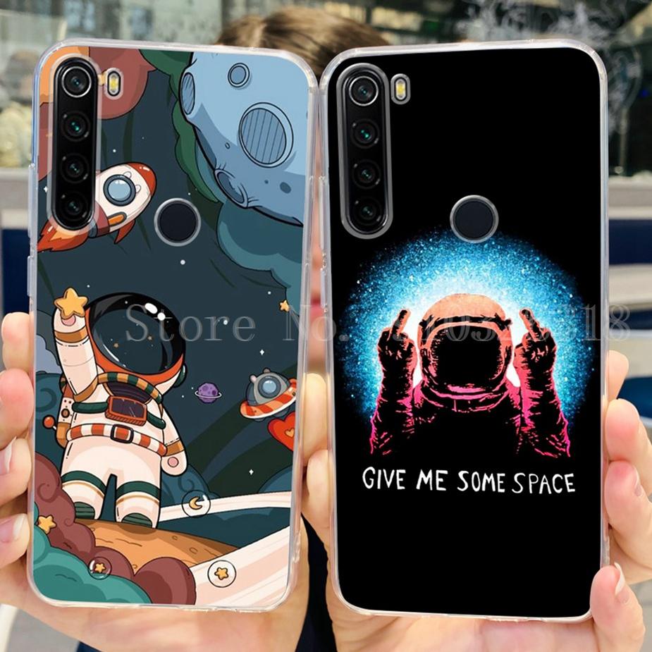 For Xiaomi Redmi Note 8 Case Redmi Note 8T Clear Silicone Soft Slim Phone Case For Xiaomi Redmi Note 8 Pro Note8 Back Cover Capa