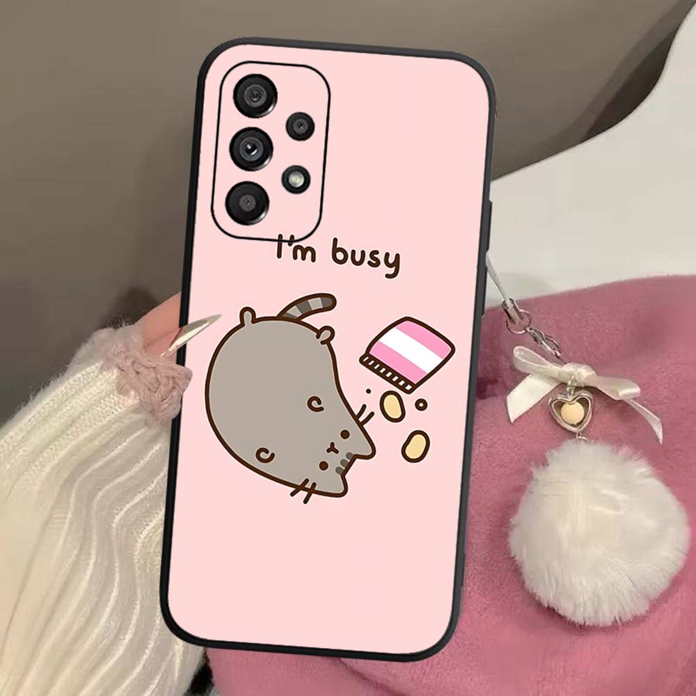 P-PusheenS CARTOON Phone Case For Samsung A 52 53 21 32 13 12 71 31 51 40 72 73 70 22 42 50 30 20 21 Shell