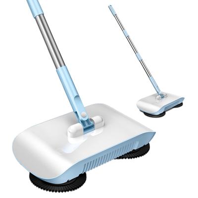 2 In 1 Vacuum Broom High Efficiency Powerful Manual Vacuum Cleaner Hand Push Sweeper Mop Cleaning