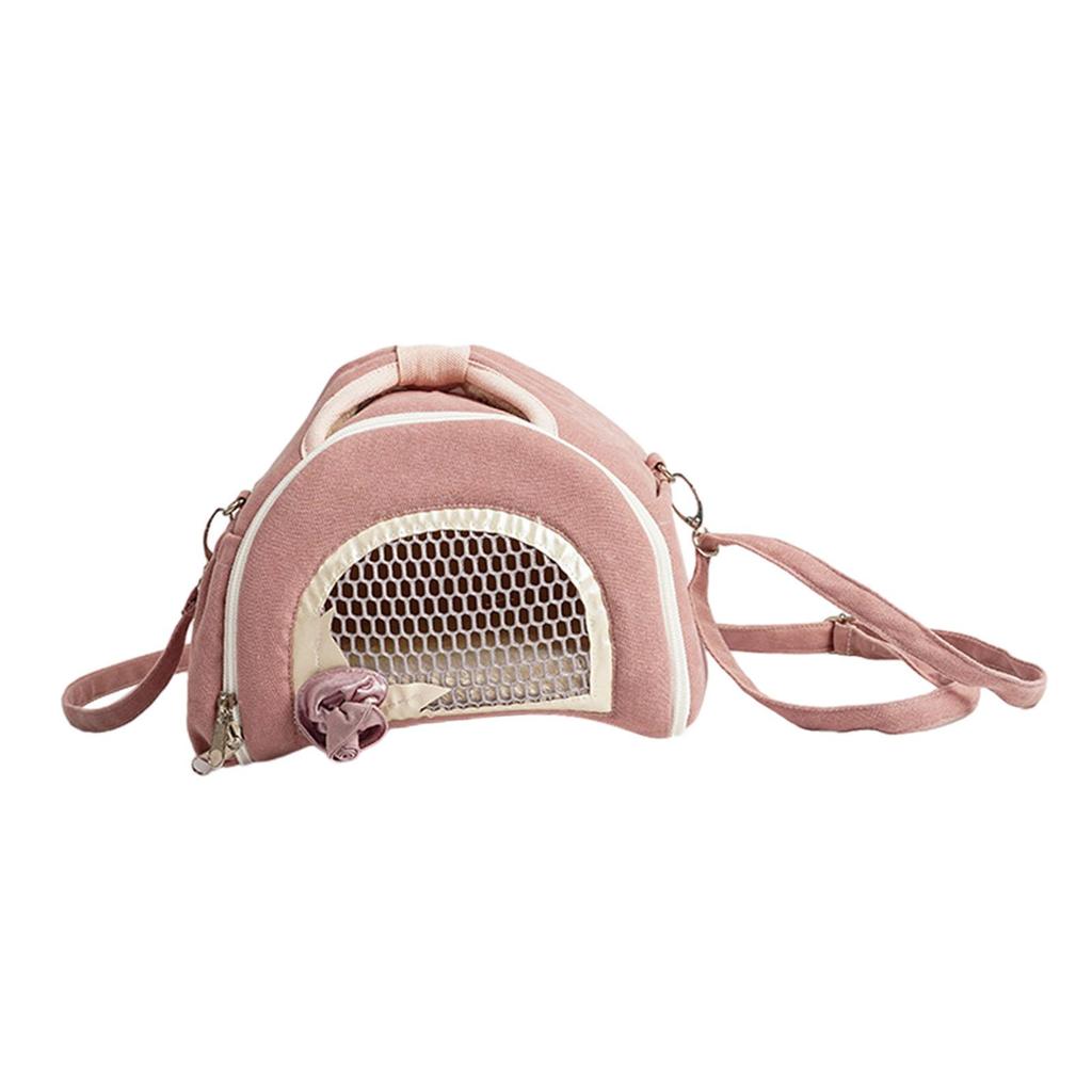 Hamster Travel Carrier Bag Traveling Small Squirrel Travel Handbag for Small Animals Dwarf Hamster Squirrel Mice Hedgehog
