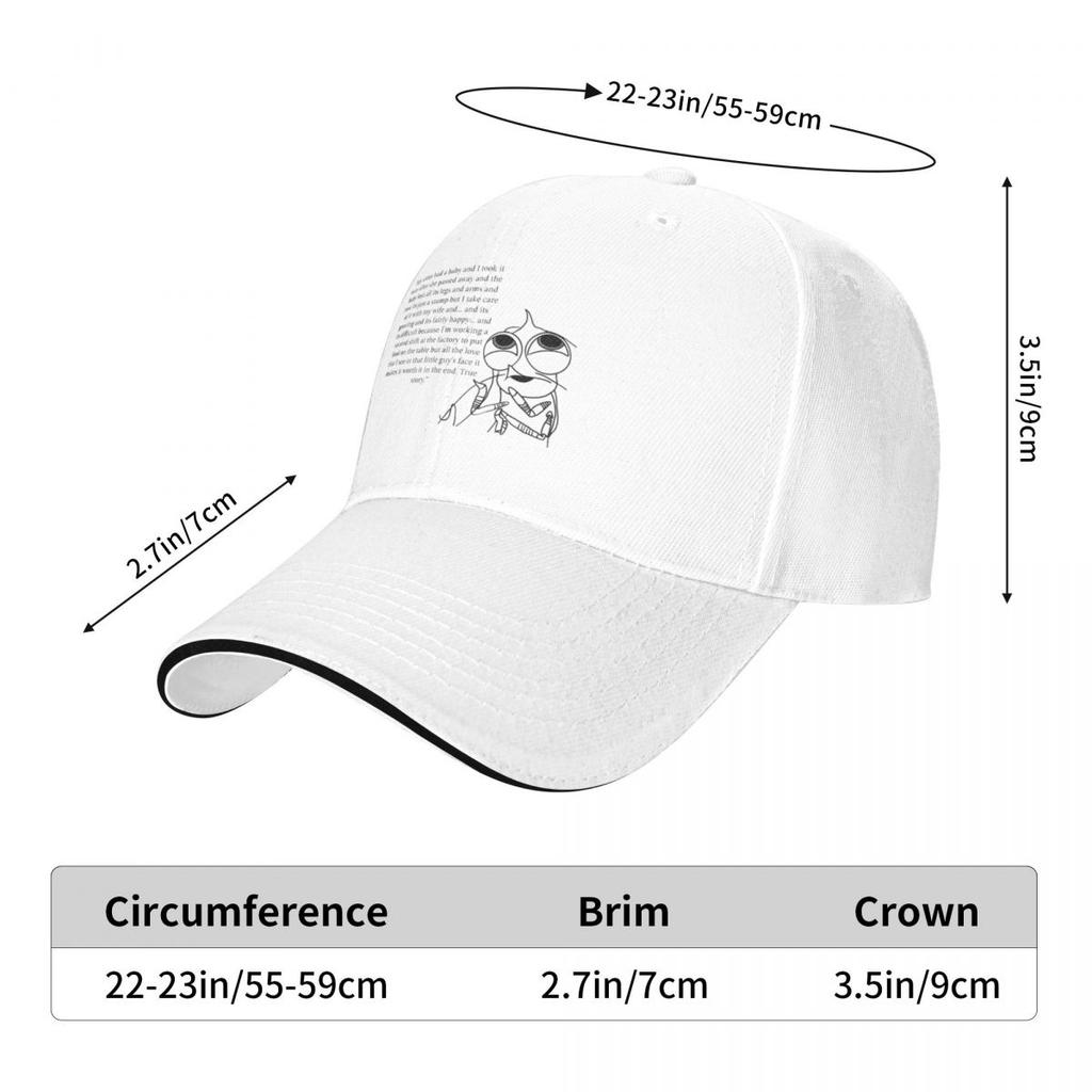 Shark Tales Shrimp Quote Cap Fashion Casual Baseball Caps Adjustable Hat Hip Hop Summer Unisex Baseball Hats Polychromatic