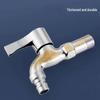 OEING Dual Outlet Brass Washing Machine Faucet