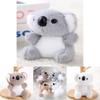 Koala Doll Pendant Soft Plush Keyring For Backpack Decor And Gifts