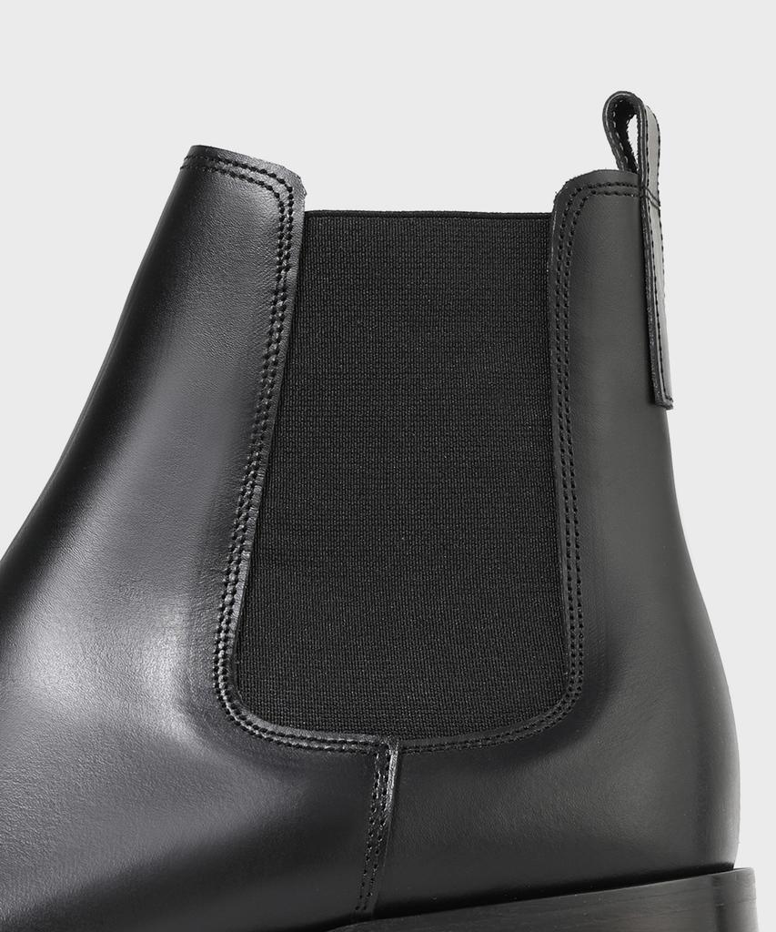 Firenze Atelier Slimline Black Outsole Minimal Chelsea Boots 3332 [Black Fg]