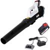 Axial Leaf Blower - Ikra - Icb 20 - 20v 2.0 Ah Battery - Battery Life 10-30 Min - Speed 150 Km/h
