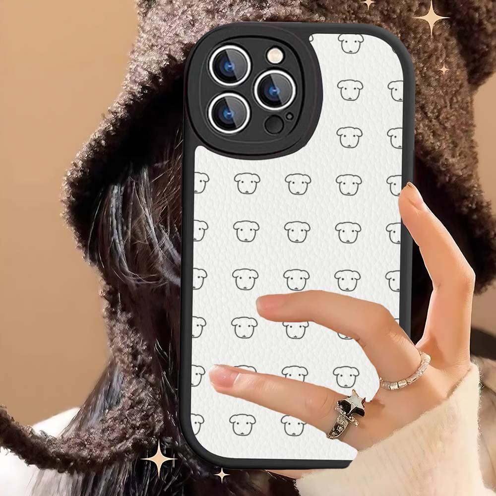 Anime Ganadi Leather Phone Case For IPhone 16 15 14 13 12 11 Pro Max Plus Shockproof Cover