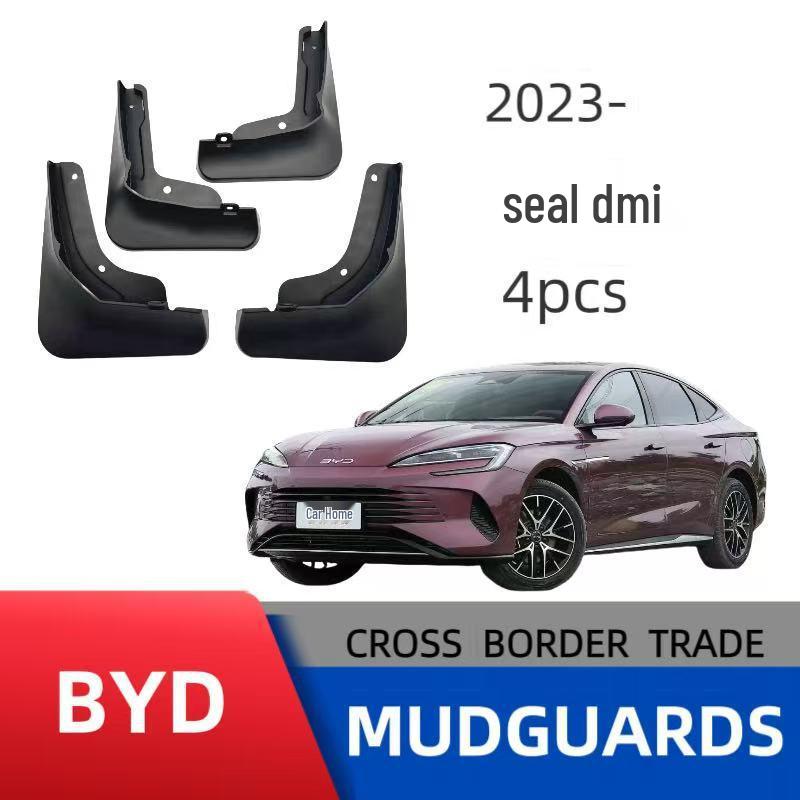 BYD Seal DMI Car Mudguard Soft Rubber No-Drill Accessories