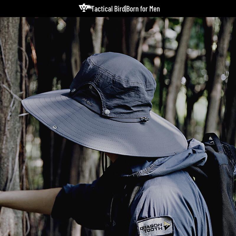Men s Outdoor Sun Protection Fishing Bucket Hat L (58-60cm)
