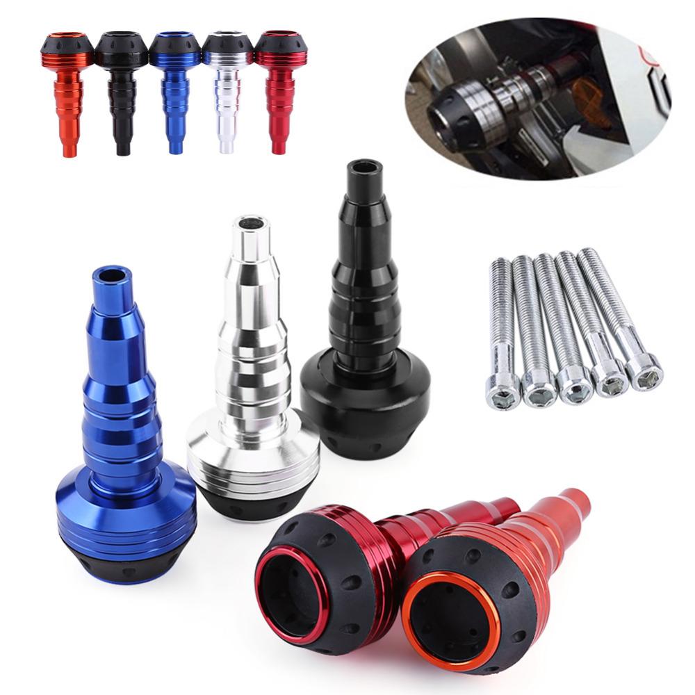 Motorcycle CNC Aluminum Alloy Frame Exhaust Frame Slider Anti Crash Caps Falling Engine Protector