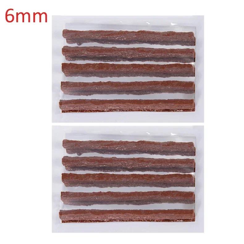 Tire Repair Strips Tubeless Rubber Stiring Glue Seals for Cars Motorcycle Bike Tyre Puncture Repairing Tools Accessories