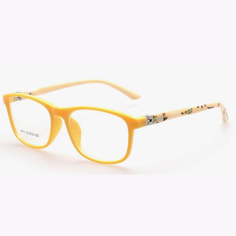 Children Optical Frame Eyewear  Eyeglasses 7 Colors Double Color New Style Girls Boys Kids Glasses Big Frame 8811