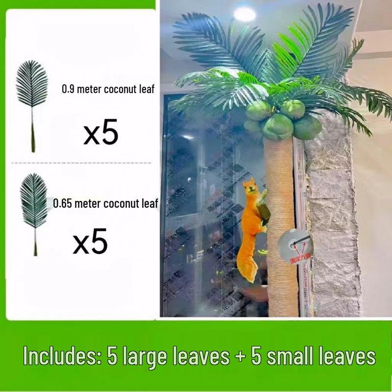 Indoor Coconut Tree Simulation: Enhance Balconies with Lush Greenery and Unique Decor
