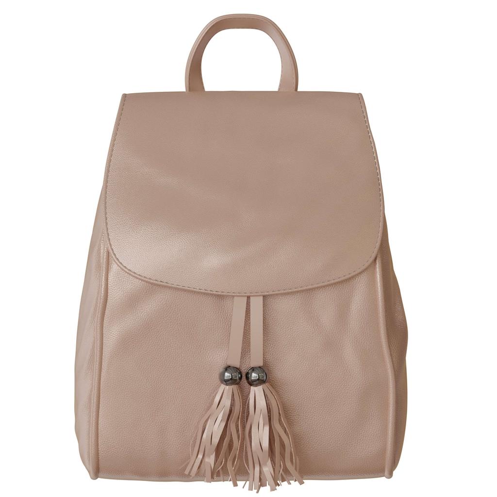 Damen Rucksack Kunstleder Vegan Freizeit Tasche