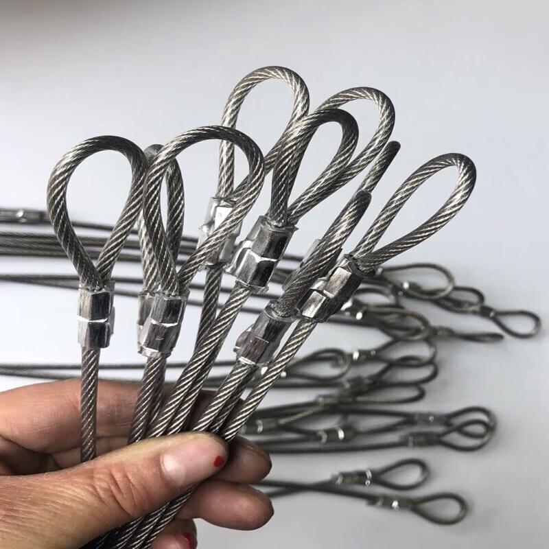 OIMG Plastic Coated Stainless Steel Wire Rope Sling