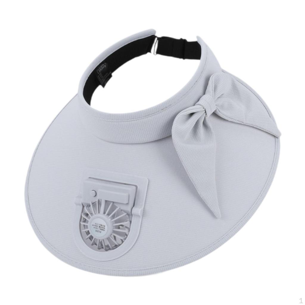 Adjustable Fan Visor for Men And Women in Outdoor Settings
