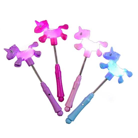 LED Stick Soft Glowing Horse Headband Glow Flashing Light Stick for
