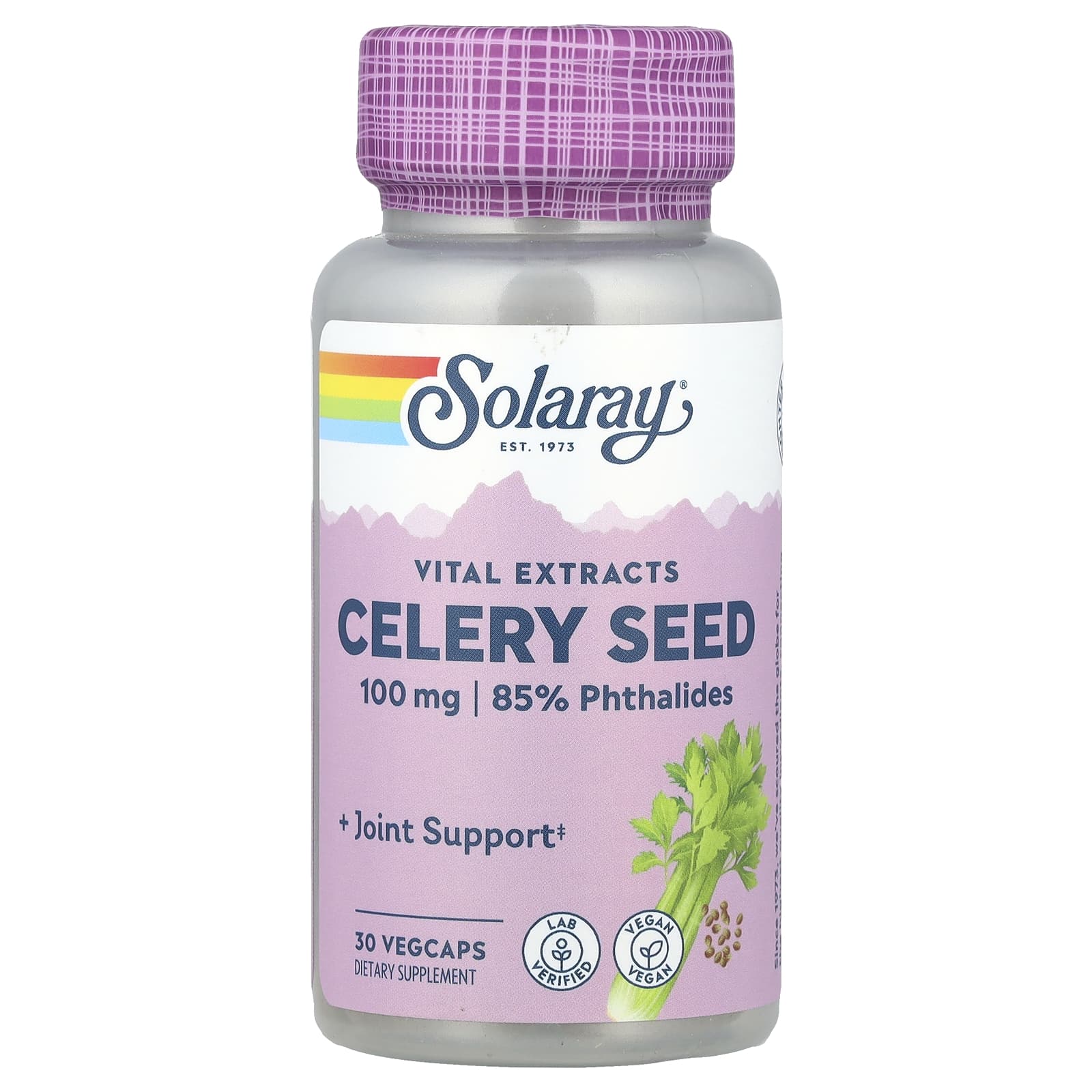 

Essential Extract, Celery Seed, 100Mg, 30 Veggie Caps