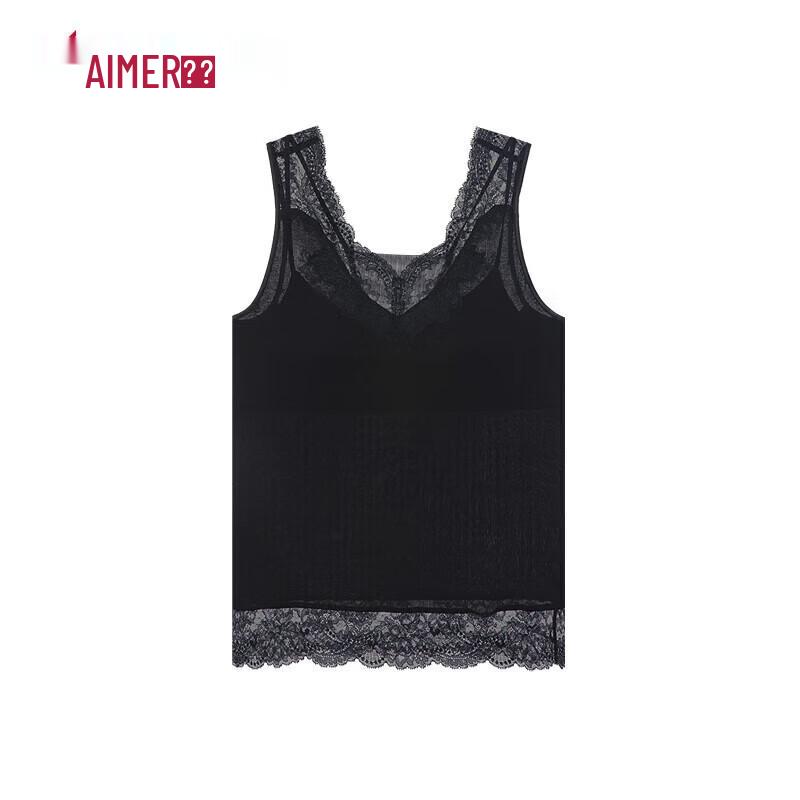 Aimer Women's Summer Lace V-neck Padded Camisole