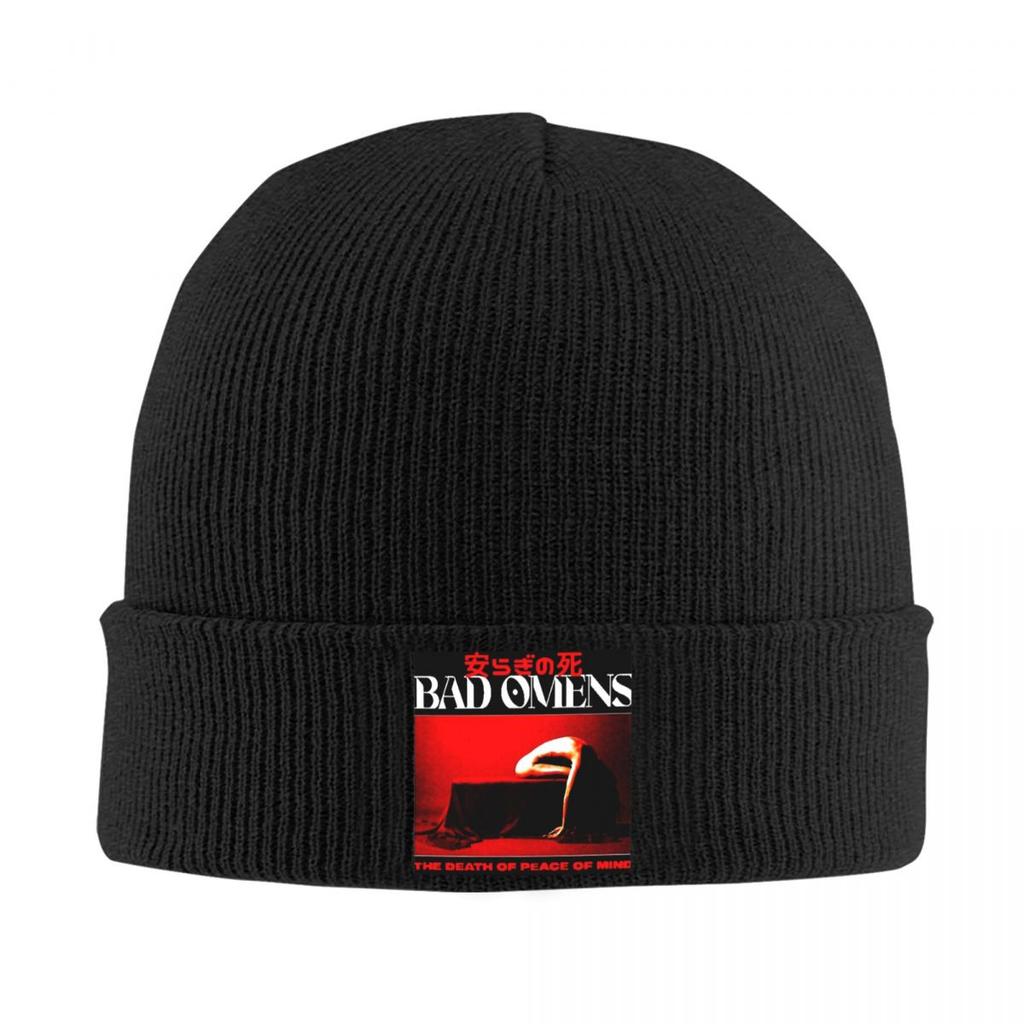Bad OUnisexs Beanie Hats Goth Rock Music Bonnet Hats FeUnisex Unisex Hip Hop Outdoor Sport Knitting Hat Autumn Winter Head Wrap Caps