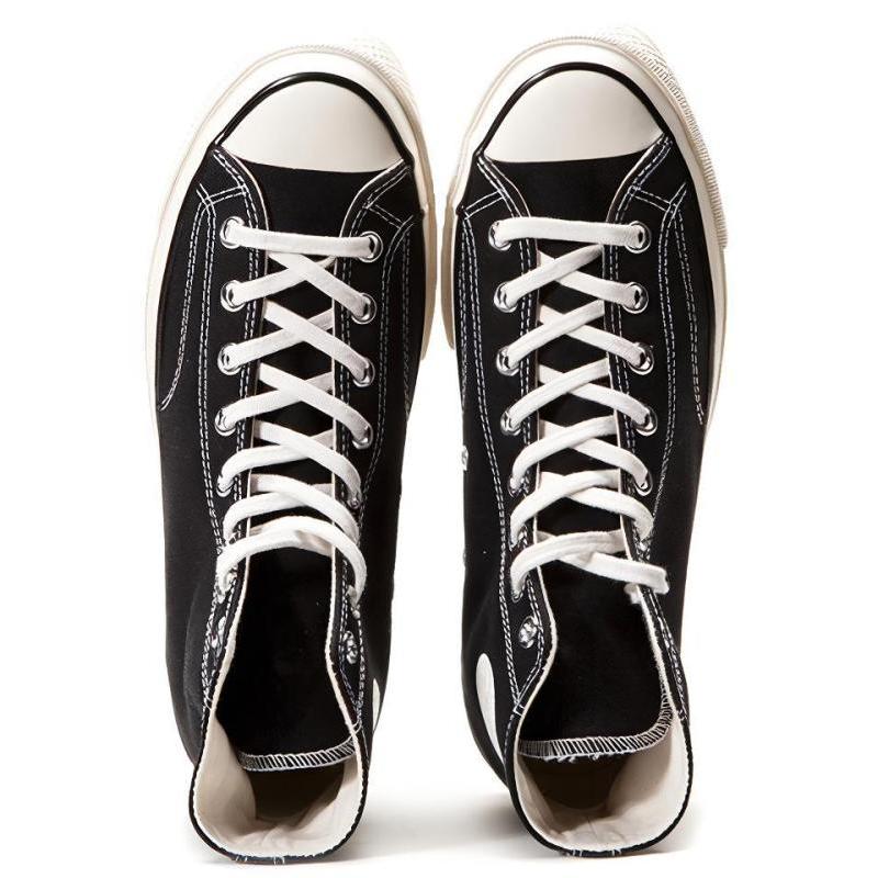 Converse Chuck Taylor All Star 70 Casual & Comfortable High Top Canvas Shoes Unisex Black Beige White
