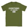 Alles ist unter Kontrolle Baumwoll-T-Shirt Für Unisex Sommer Y2K Lustige T-Shirts Rundhals Hip Hop T-Shirts Übergröße Heißer Verkauf Oberteile
