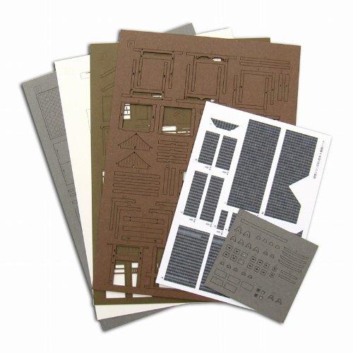 Sankei-Szenenserie Schreine und Papierbasteleien 1/80 Tempel-3 MK05-45