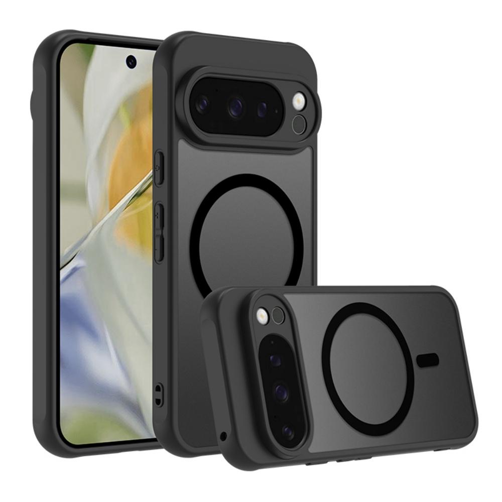Matte Armor Hard Case for Google Pixel 10 Pro XL ProXL Magnetic Wireless Charging Shockproof Frosted Cover Google Pixel 10 Pro