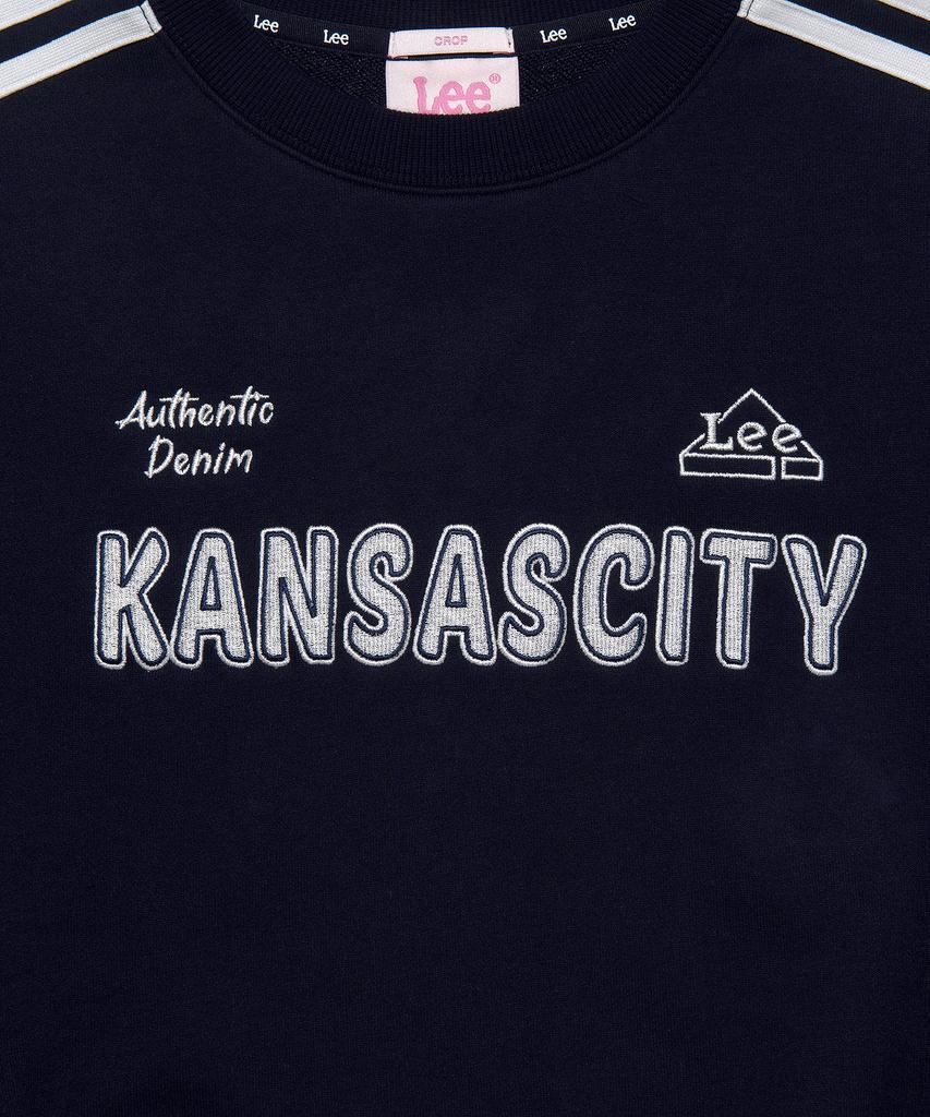 LEE Women Kansas Soccer Sweatshirt Navy