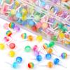 30pcs New Food Toy Lollipop Color Nail Art Cartoon 3D Three-dimensional Simulation Colorful Candy Cream Glue Resin Accessories