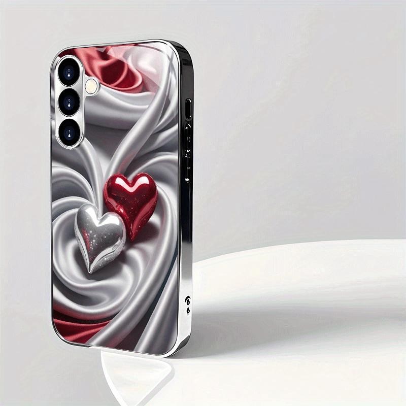 Custodia per Telefono di Fascia Alta Vetro Galvanizzato TPU Custodia per Telefono per Samsung Galaxy S26 S25 S24 S23 S22 S21 FE Ultra Plus Resistente alle Cadute