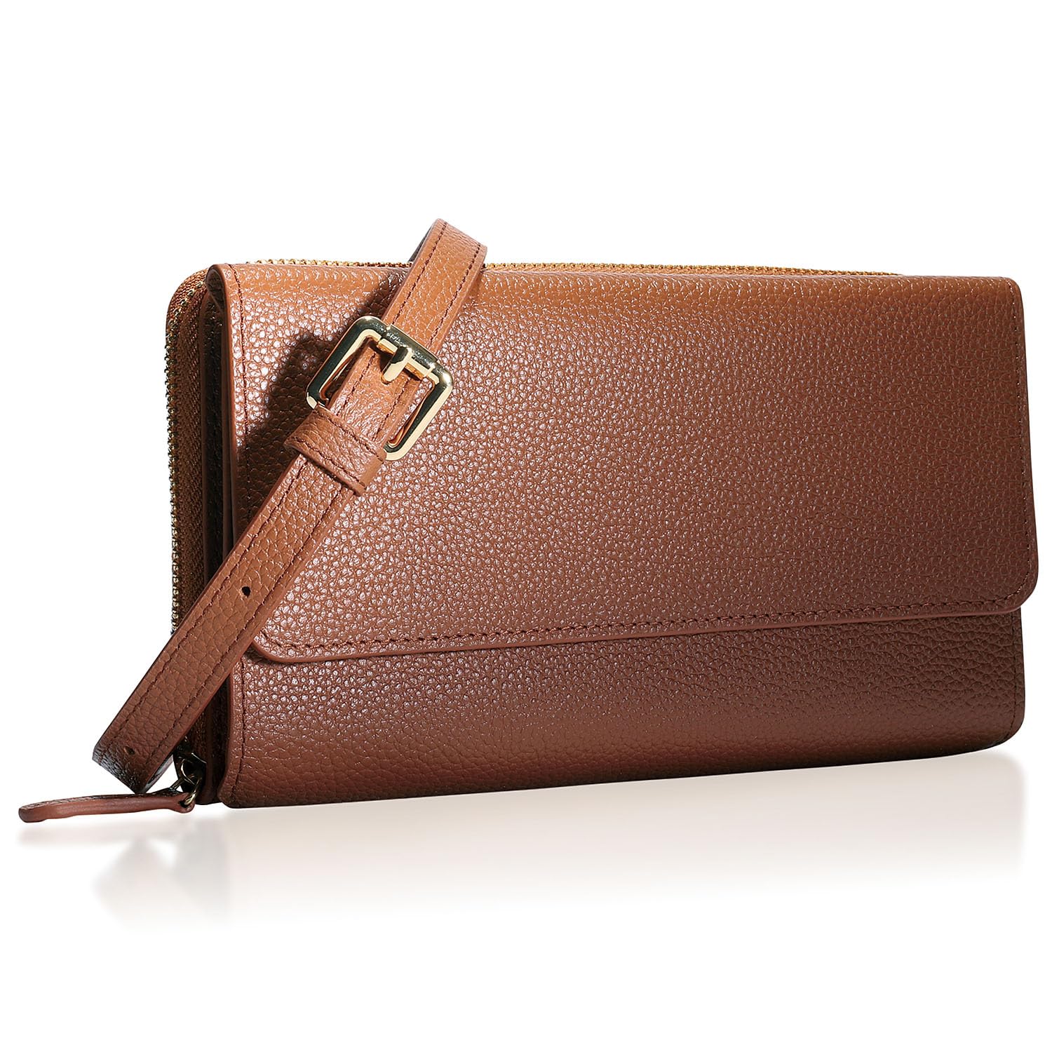 

Smartphone shoulder bag with genuine water 3way MP2 [BLUE SINCERE] wallet, handbag, women s pouch, leather, repellent, large, horizontal, lightweight,