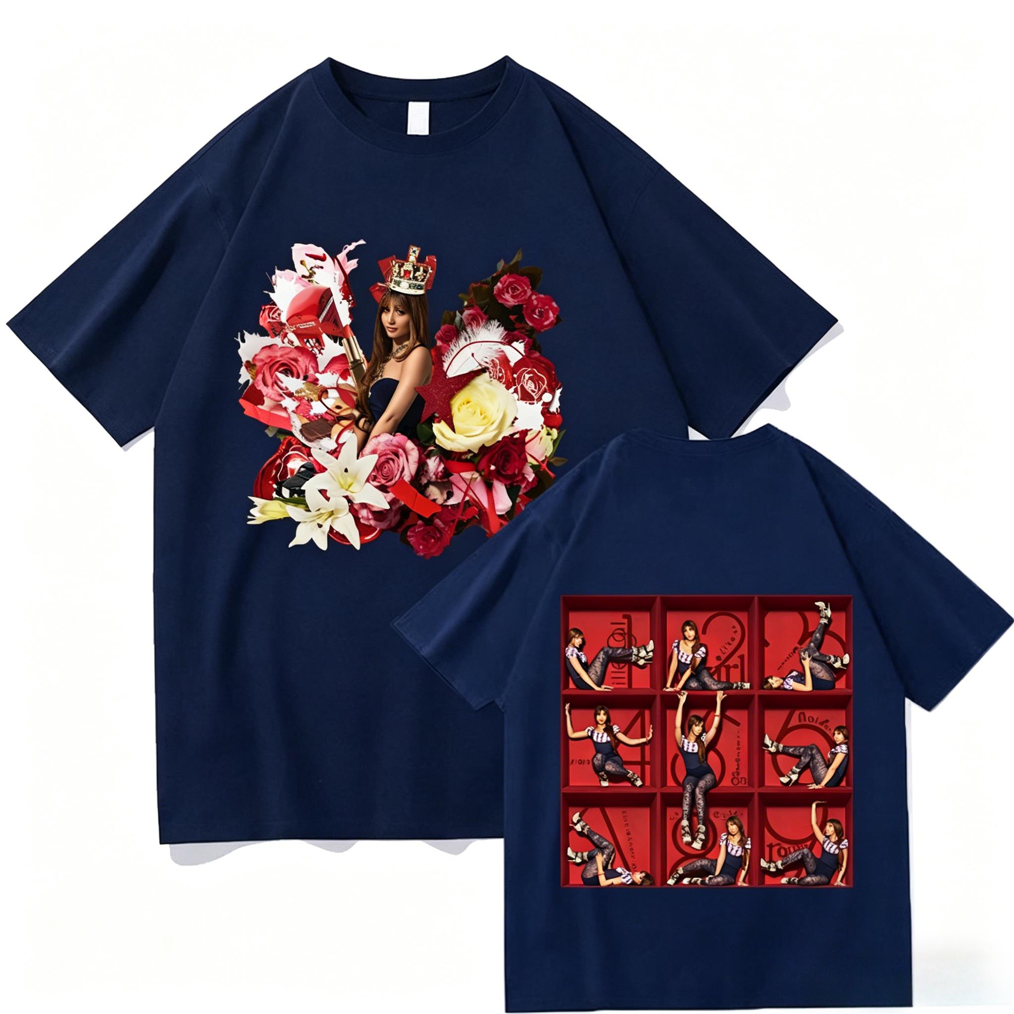 

2026 Summer Pink Pantheress TShirt Pink Pantheress Fancy New Album Graphic Print Gift T Shirt for Fans Unisexs Clothing Women 4XL