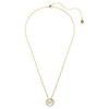 Swarovski Round Design Cubic Zirconia Necklace Unisex necklace White 5738248