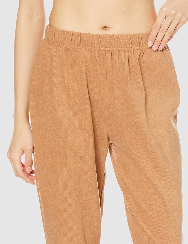 Minure Camel Pajama Sizes Women's Pants, Roomwear, M-L