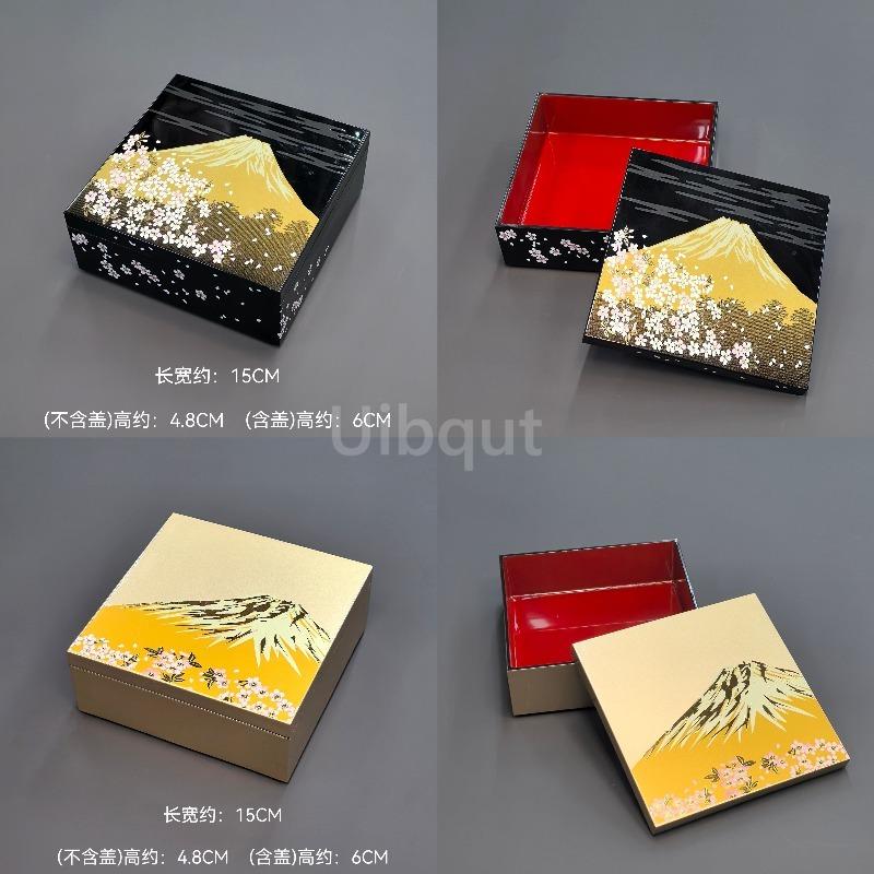 ABS plastic Japanese Style Bento Box Healthy Meal Prep Food Container Picnic Snack Restaurant sashimi Sushi Rice Eel Lunch Box