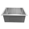 Single Bowl Kitchen Sink 20 Inch Undermount Topmount Stainless Steel RV Kitchen Sink for Home Kitchen Food Truck