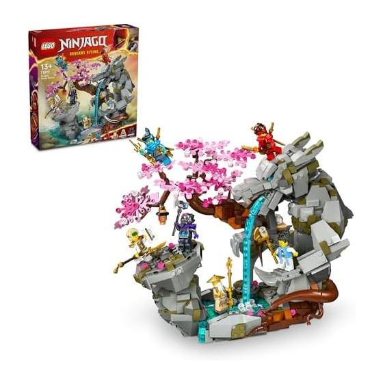 LEGO Ninjago Dragonstone Falls Игрушка Подарок на День Рождения Блок Рождество Мальчики Девочки Дети Боевой Робот 71819