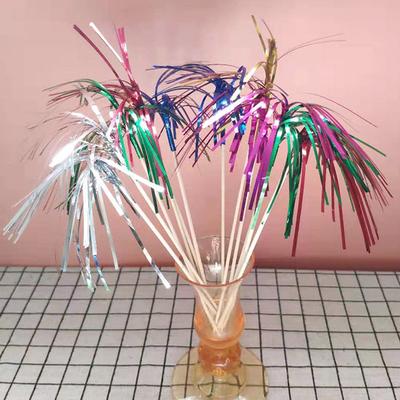 100 יחידות קוקטייל זיקוקי שתייה מבחר מקלות לקישוט מסיבת ליל כל הקדושים