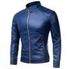 Men's Leather Jacket Men's Autumn/winter Motorcycle Casual Coat Men's