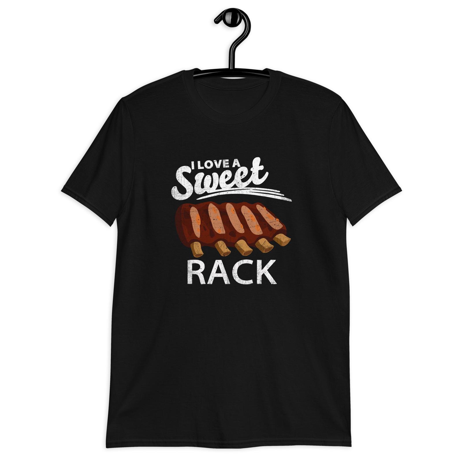 I Love a Sweet Rack Shirt Funny BBQ Barbecue S разноцветный