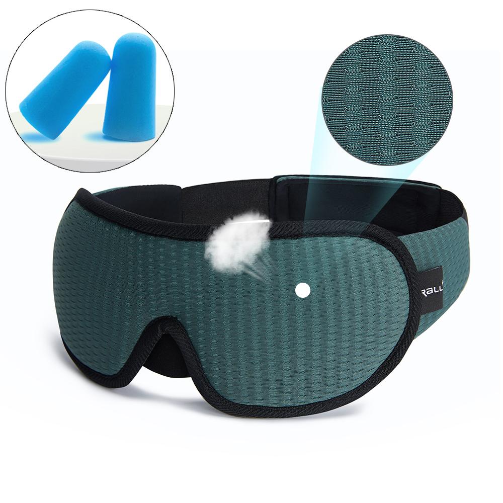 3D Sleeping Eye Mask Block Out Light Soft Padded Travel Shade Cover Rest Relax Sleeping Blindfold Eye Cover Sleep Mask Eyepatch