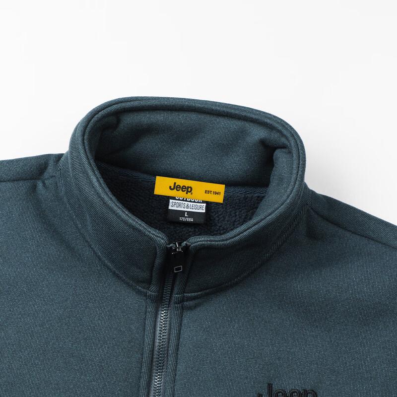 JEEP Men's Casual Winter Cardigan Hoodie