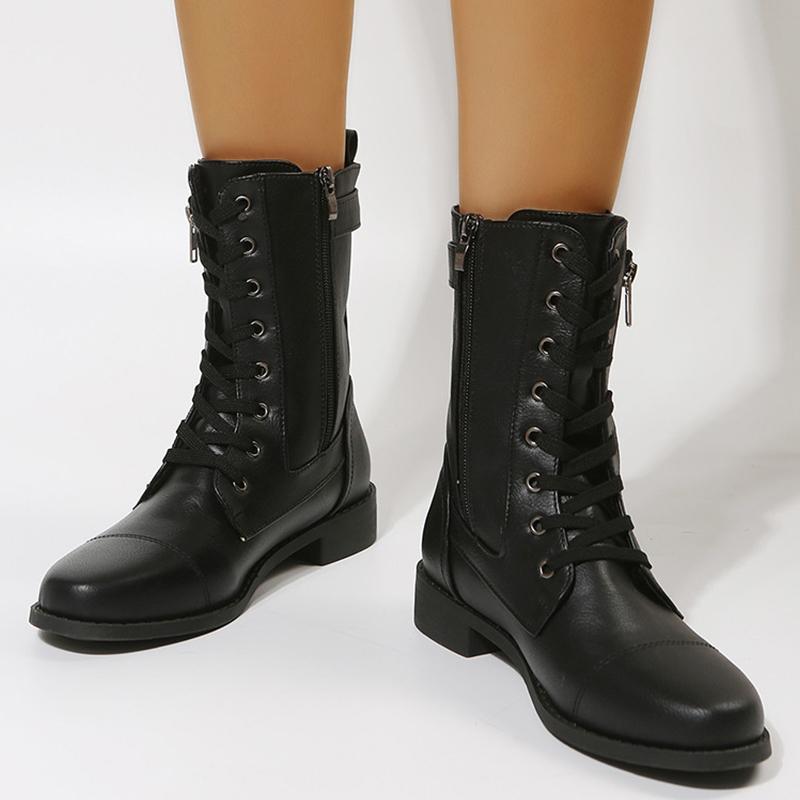 Fashion Women Boots 2024 New Comfortable Boots Ladies Platform Shoes For Women Sexy Keep Warm Casual Soft Winter Woman Boots Botas Mujer