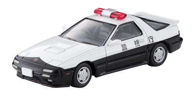 Tomytec Tomica Limited Vintage Neo Scale Mazda Savanna Patrol Metropolitan Police Finished 312598 1/64 LV-N214a RX-7 Car, Department, Model,