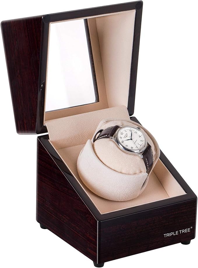 Klokke Automatisk Klokke Klokke Klokke Stille Design Trehåndtak Opptrekker, Opptrekker, Etui, Oppbevaring, Undring, (Enkelt opptrekksur)