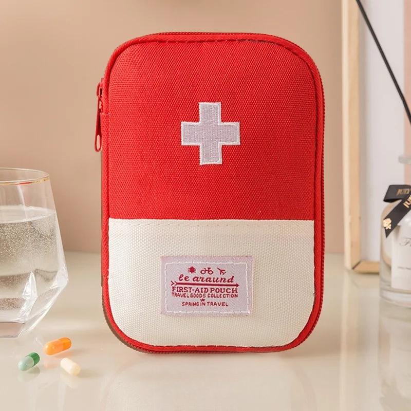 Outdoor Travel First Aid Kit Pouch Home Medicine Storage Bag Emergency Survival Medical Rescue Bag